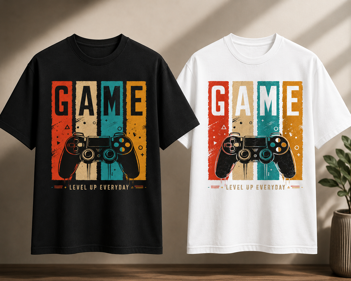 GAME Graphic Oversized T-Shirt