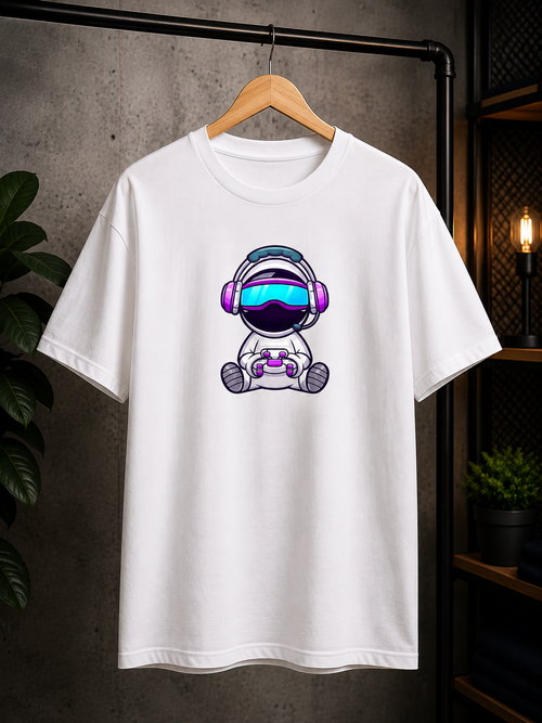 Gamer Astronaut Oversized T-Shirt