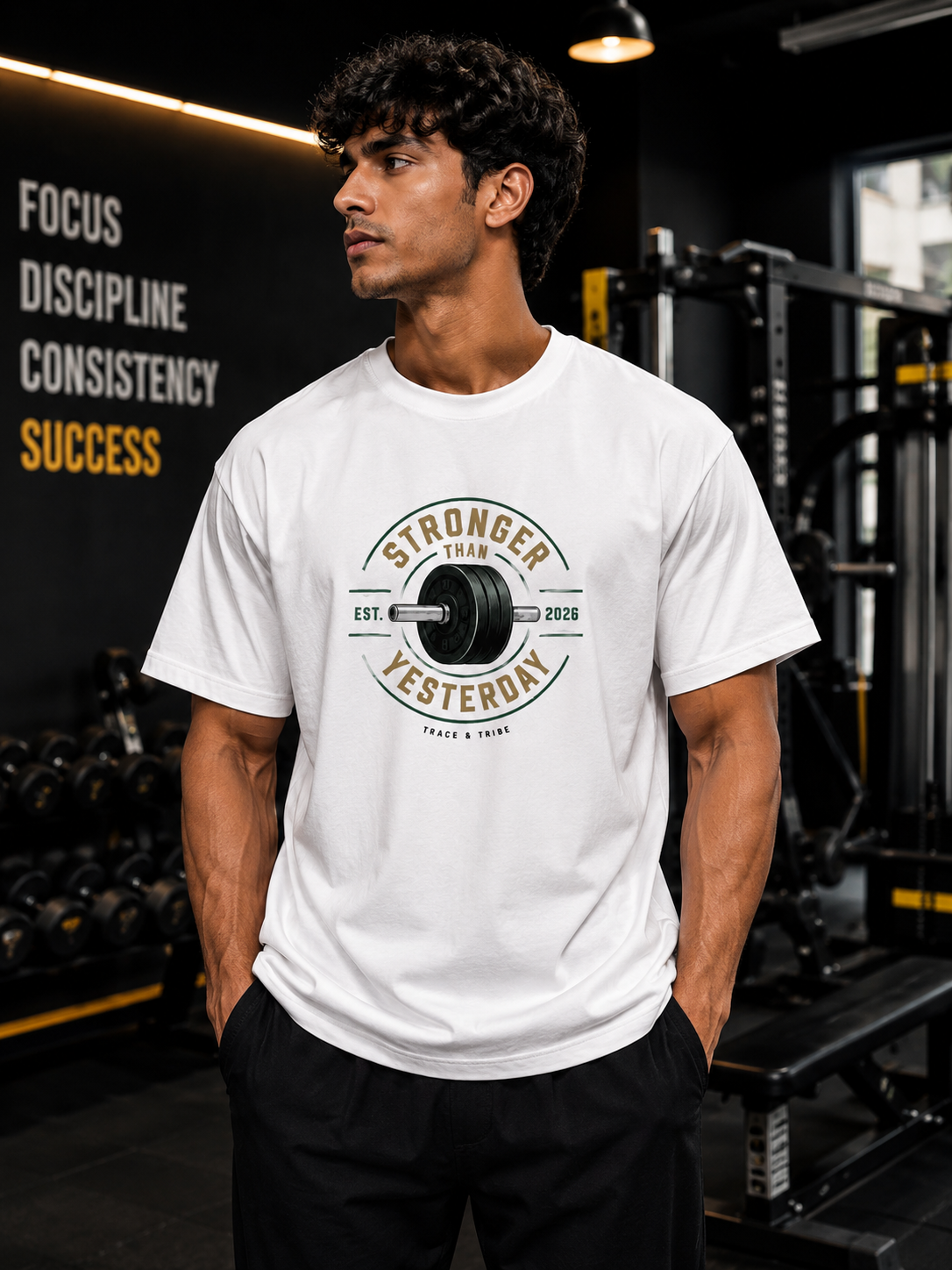 Stronger Than Yesterday Oversized T-Shirt